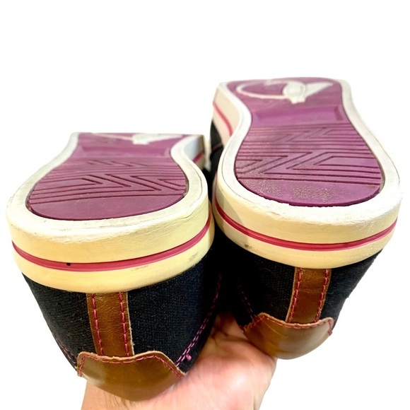 Baby Phat Black with Leather Trim Low-top Sneakers Loafers Size 10 - Picture 8 of 10